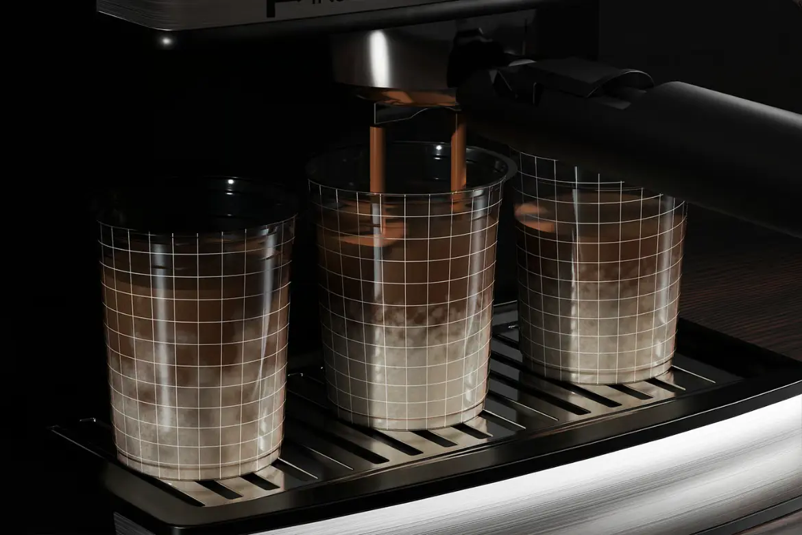 高品质塑料杯样机PSD模板 High Quality Plastic Cup Mockup 004