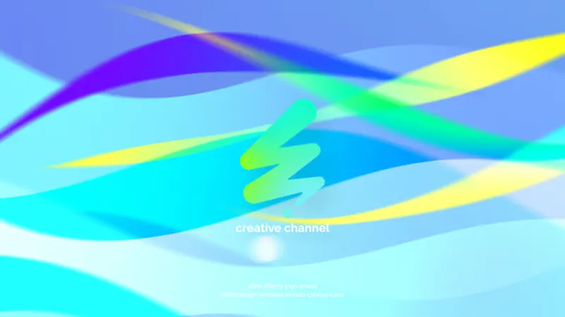 动态流体企业Logo展示AE模板 Dynamic Fluid Shapes Corporate Logo Reveal