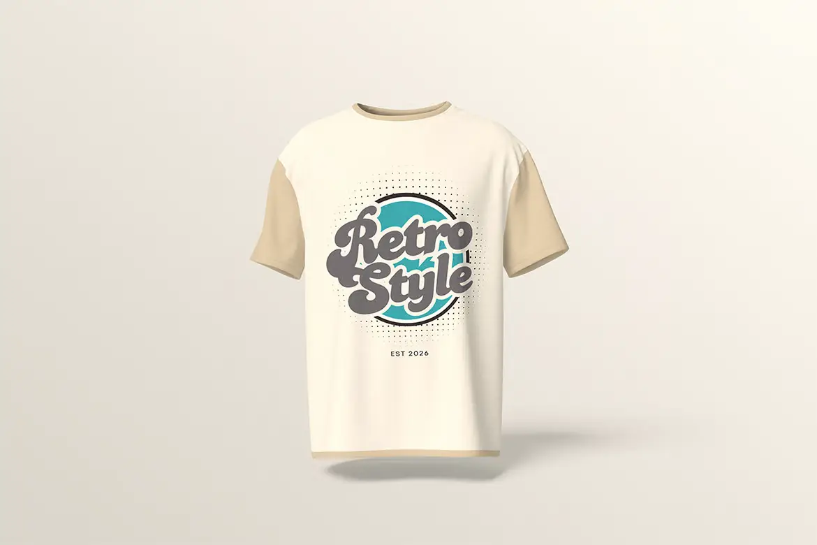 T恤样机PSD模板 T-Shirt Mockup