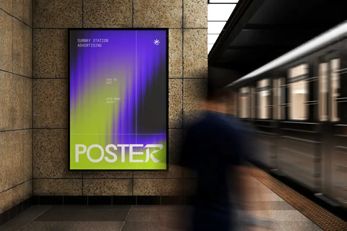 广告海报与LED屏幕样机套装PSD模板 Ads Poster & LED Screen Mockup Pack