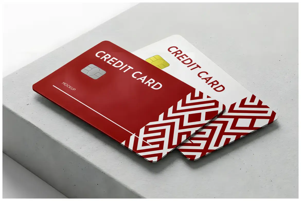 信用卡样机PSD模板 Credit Card Mockup