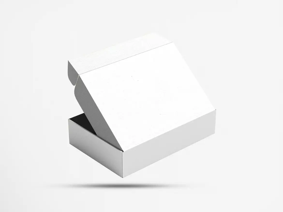 牛皮纸邮寄盒品牌样机PSD模板 Kraft Paper Mailing Box Branding Mockup Set