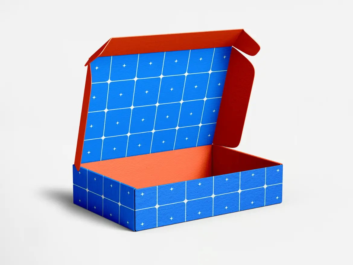 牛皮纸邮寄盒品牌样机PSD模板 Kraft Paper Mailing Box Branding Mockup Set