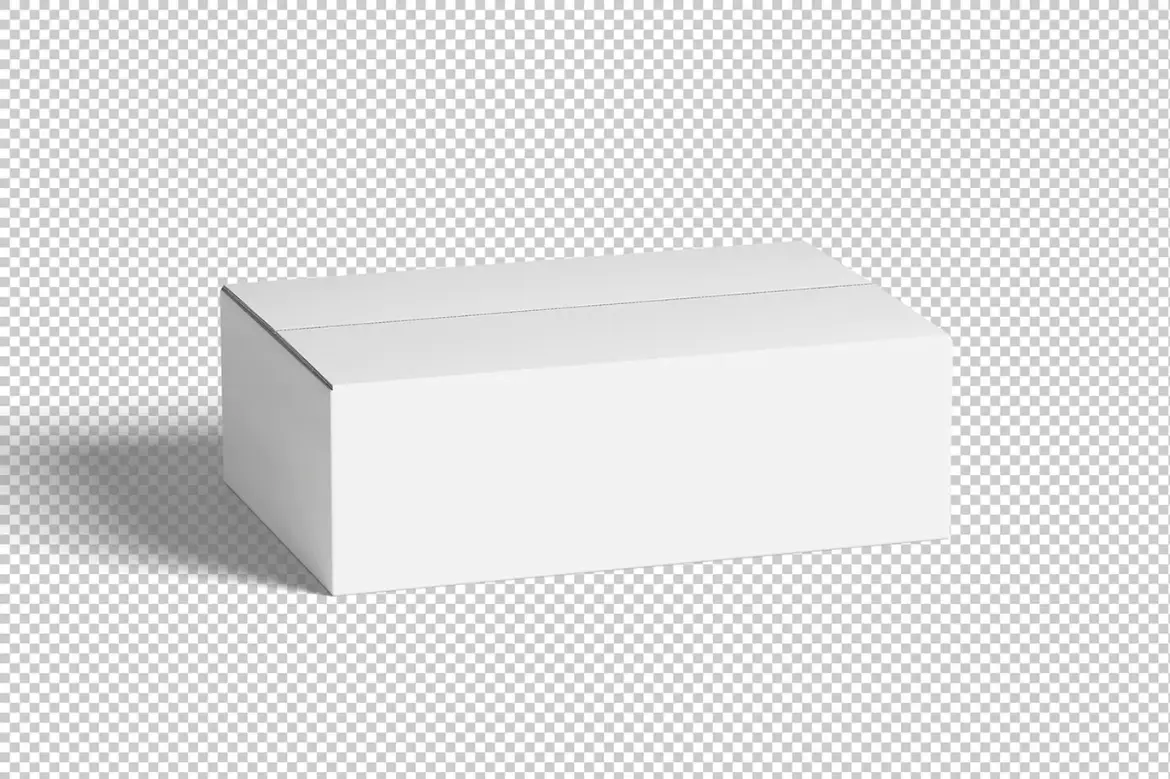 快递纸箱样机PSD模板 Box Mockup