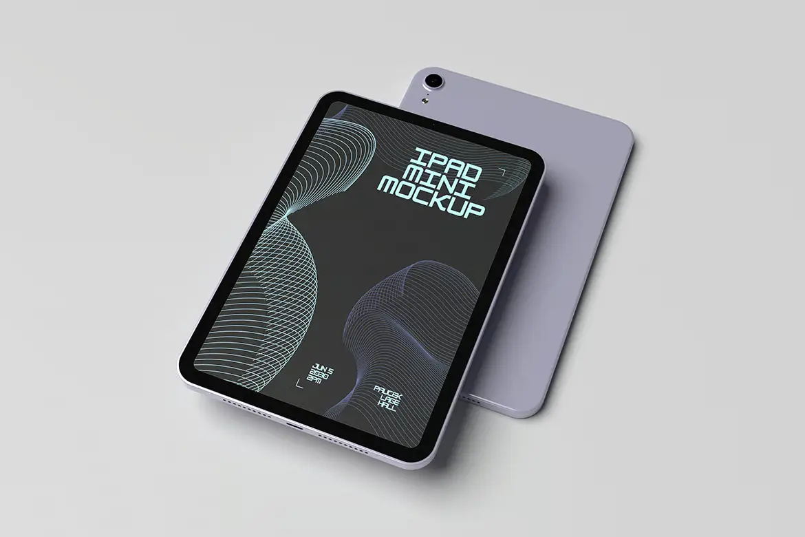 iPad Mini 样机PSD模板 iPad Mini Mockup