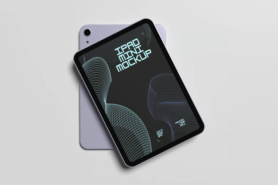 iPad Mini 样机PSD模板 iPad Mini Mockup