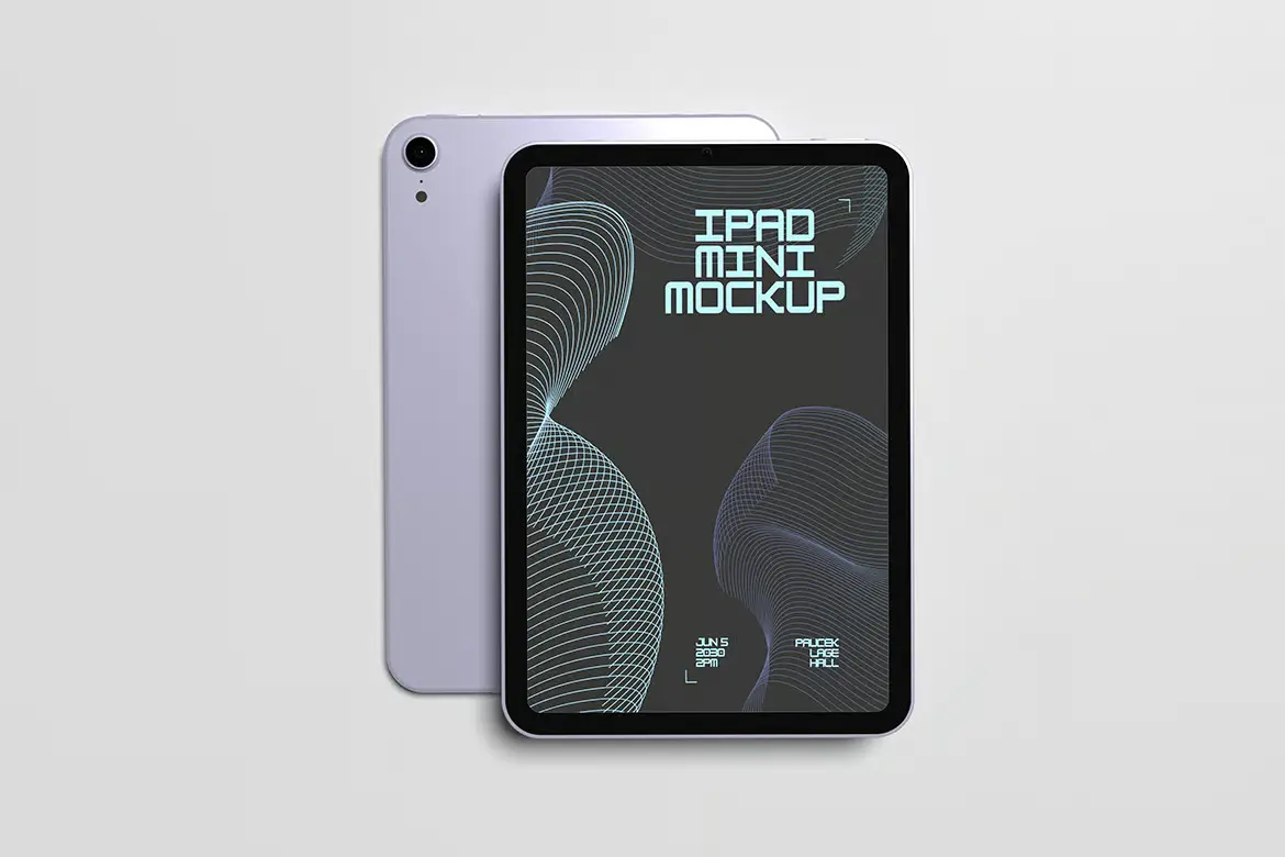 iPad Mini 样机PSD模板 iPad Mini Mockup
