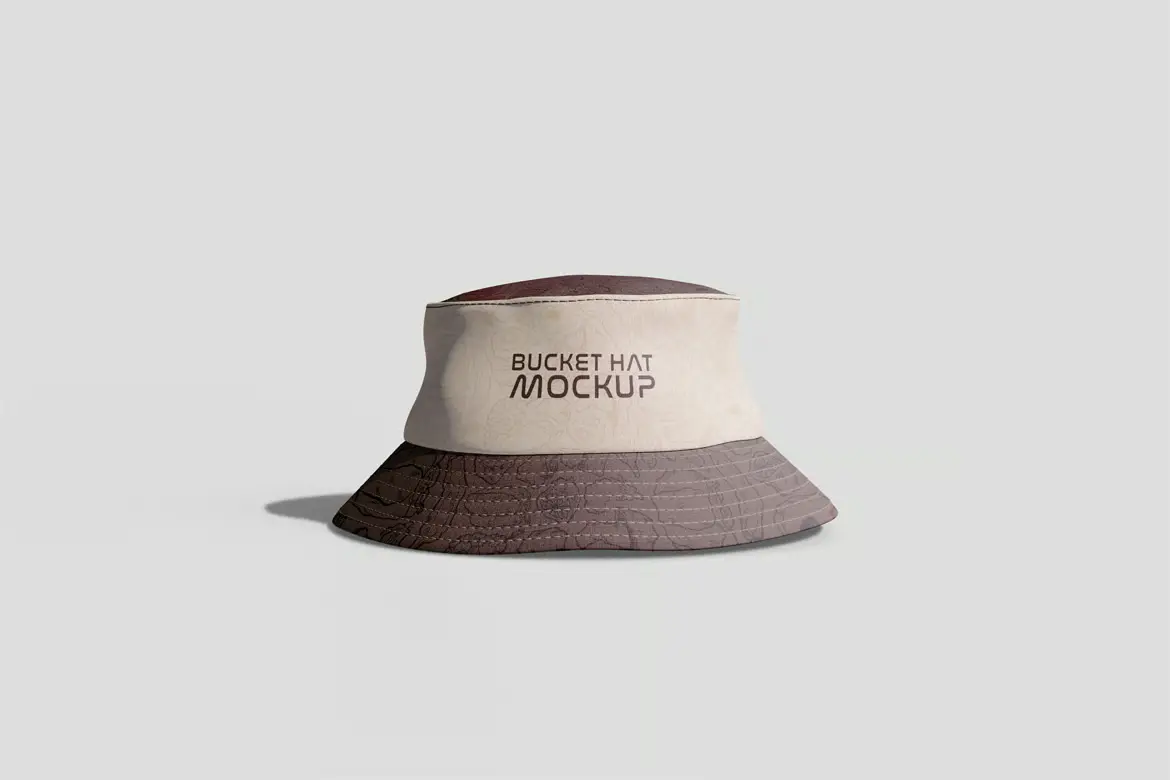 渔夫帽样机PSD模板 Bucket Hat Mockup