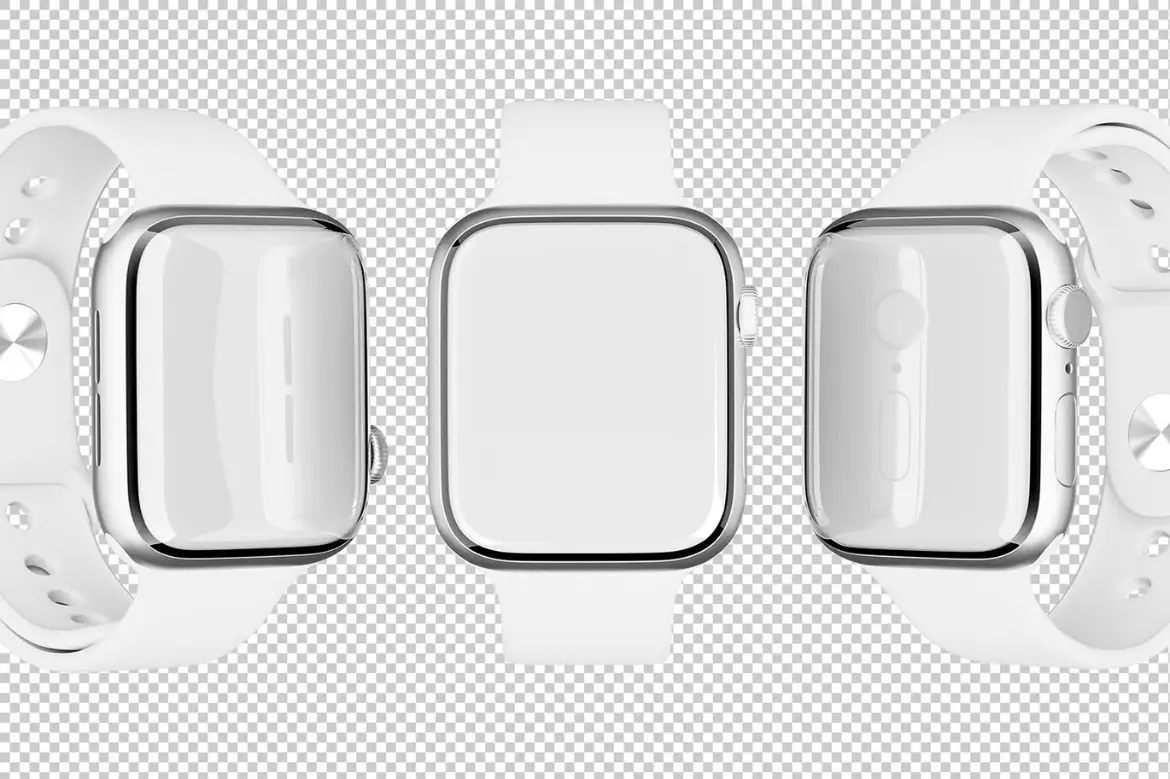 智能手表样机PSD模板 Smart Watch Mockup