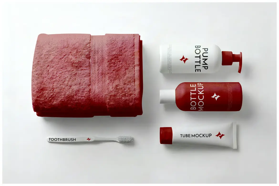 酒店品牌样机套装PSD模板 Hotel Branding Mockup Set