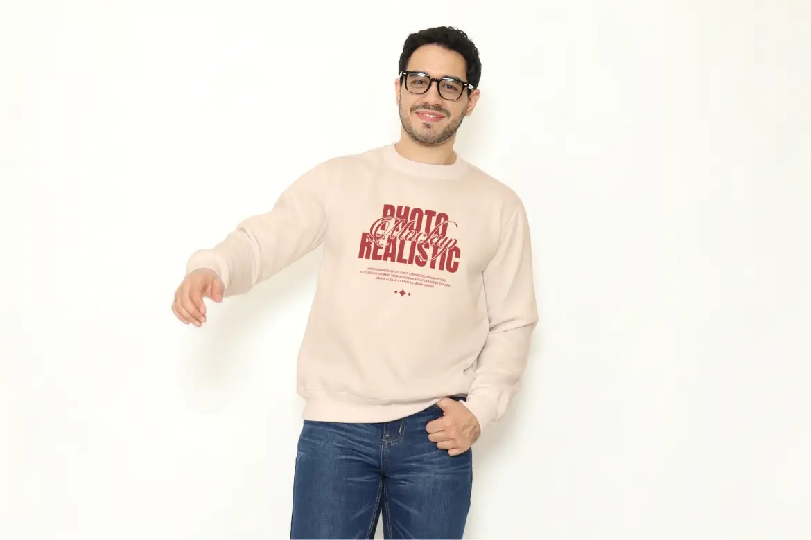 卫衣样机PSD模板 Sweatshirt Mockup