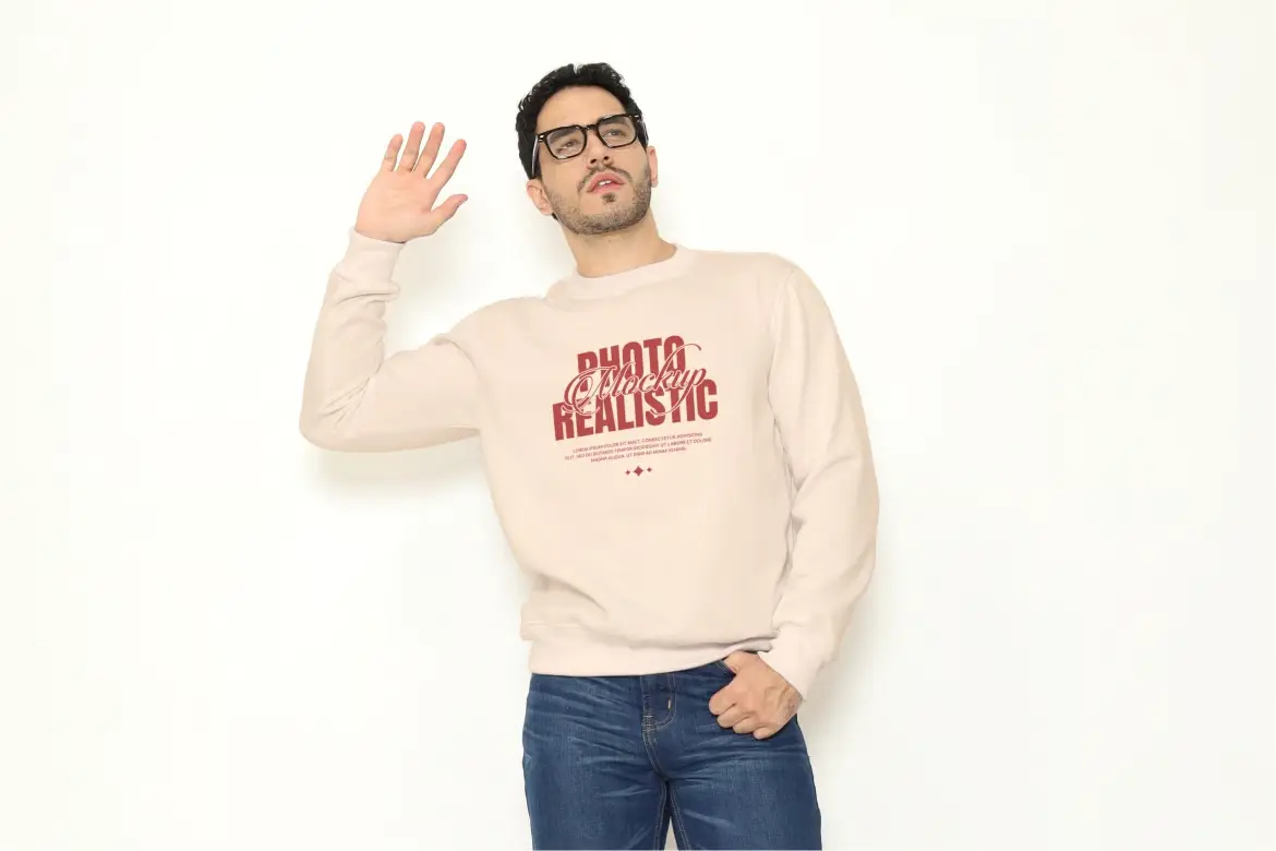 卫衣样机PSD模板 Sweatshirt Mockup