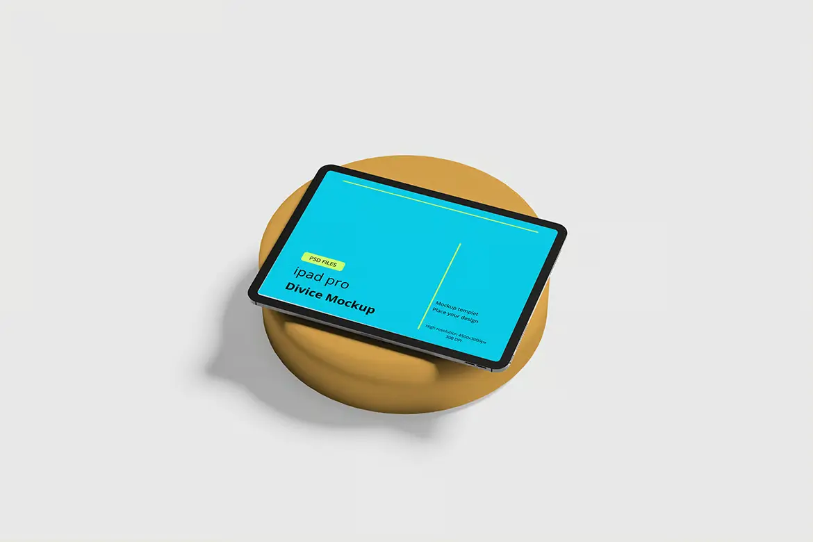 高清 iPad Pro 样机PSD模板 High Quality iPad Pro Mockup