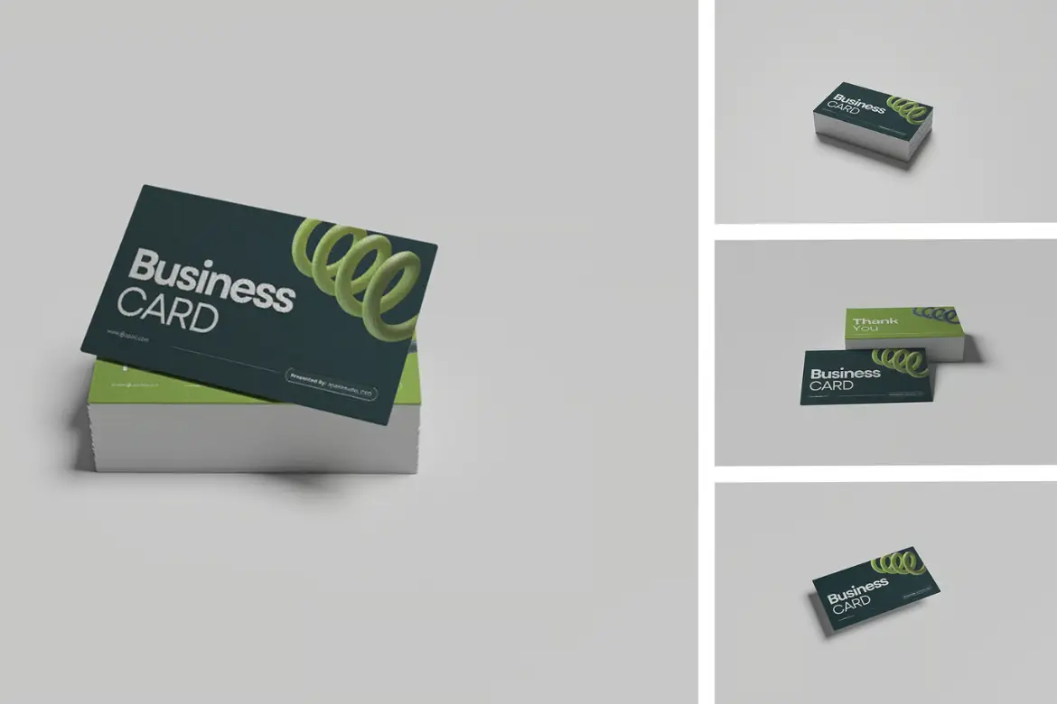 商务名片样机PSD模板 Business Card Mockup