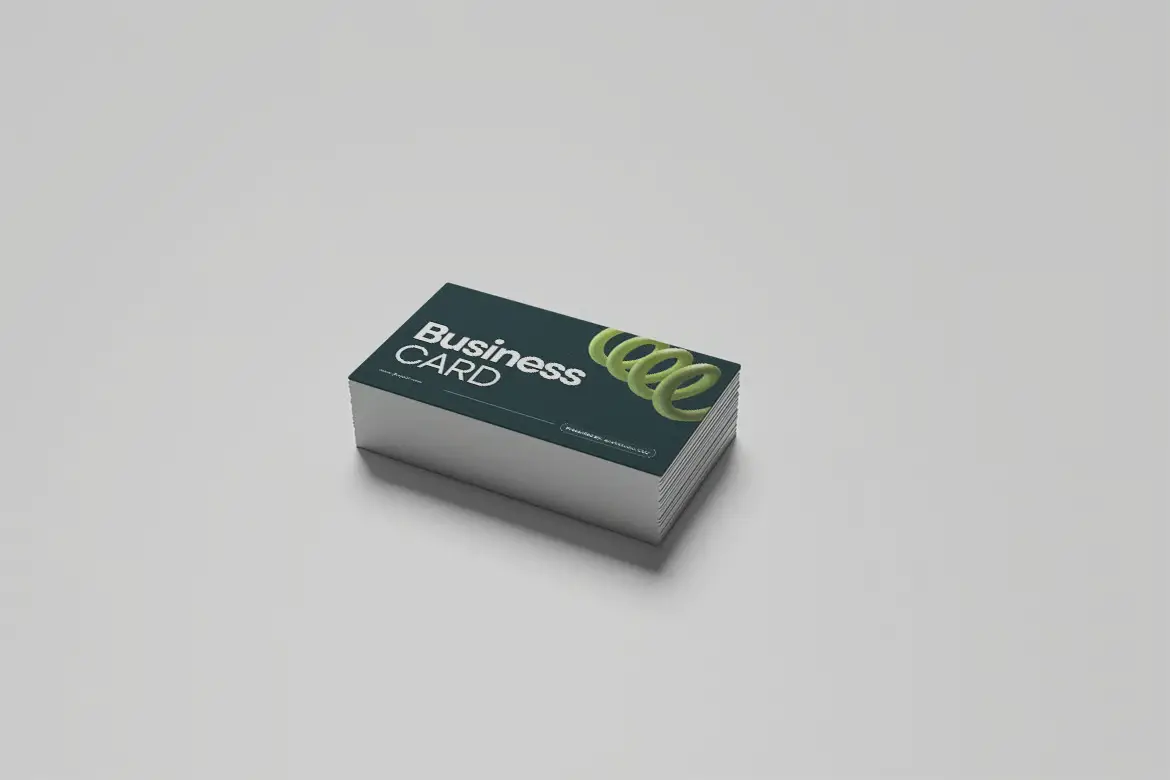商务名片样机PSD模板 Business Card Mockup