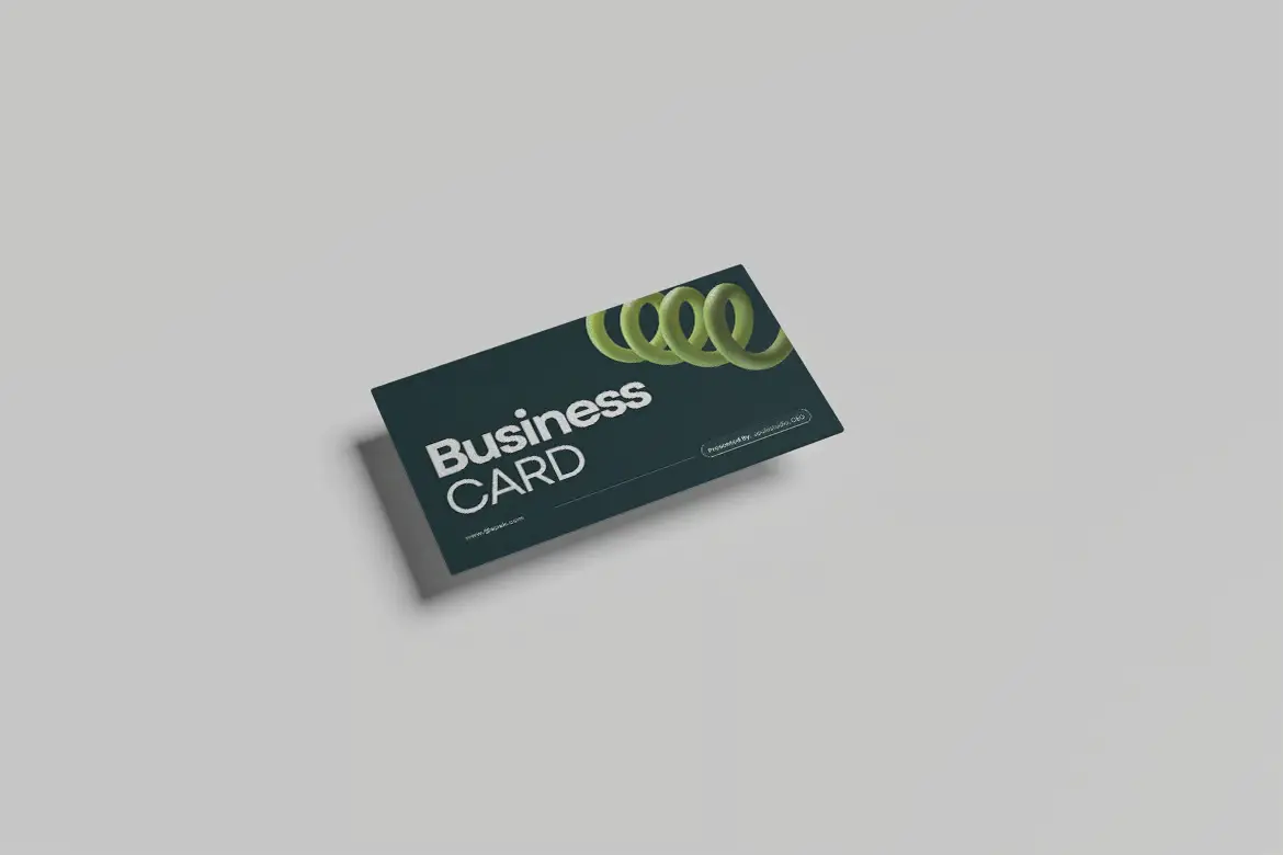 商务名片样机PSD模板 Business Card Mockup