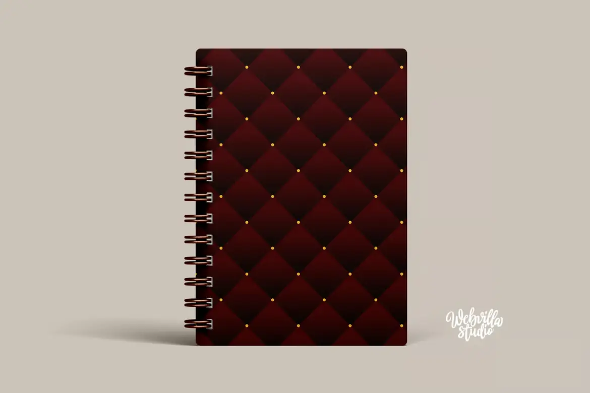 勃艮第红菱形矢量图案 Burgundy Diamonds Vector Pattern