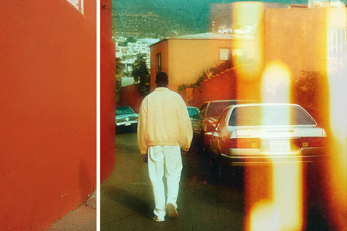 胶片漏光照片特效PSD模板 Film Leak Photo Effect