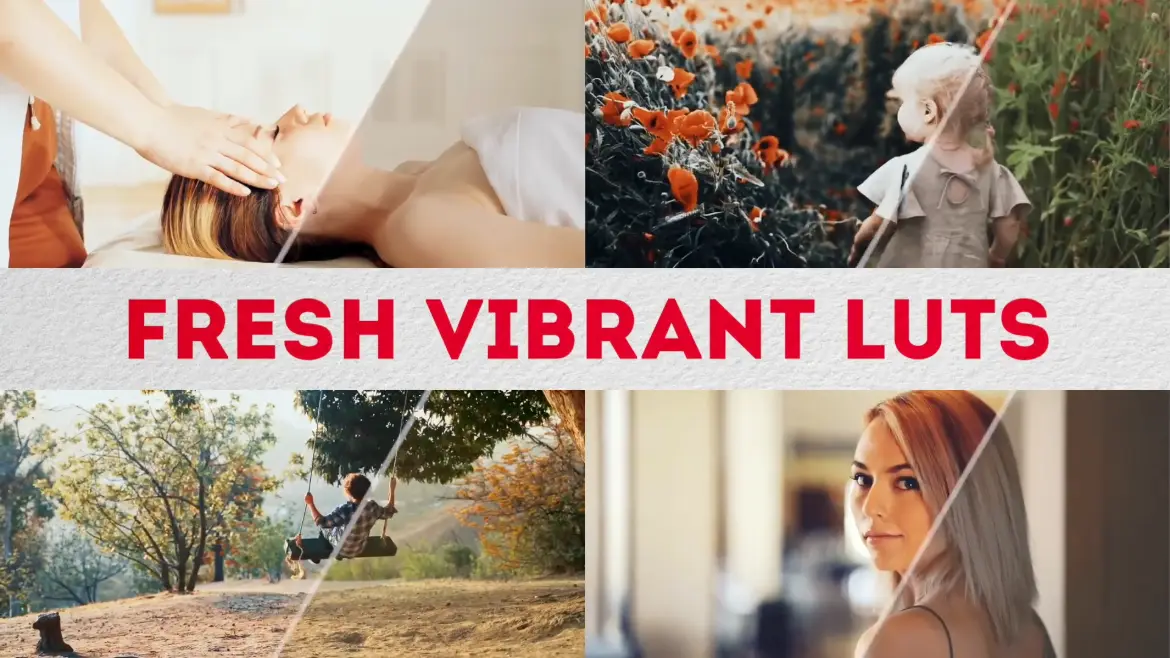 绚丽电影风格视频调色LUTs预设