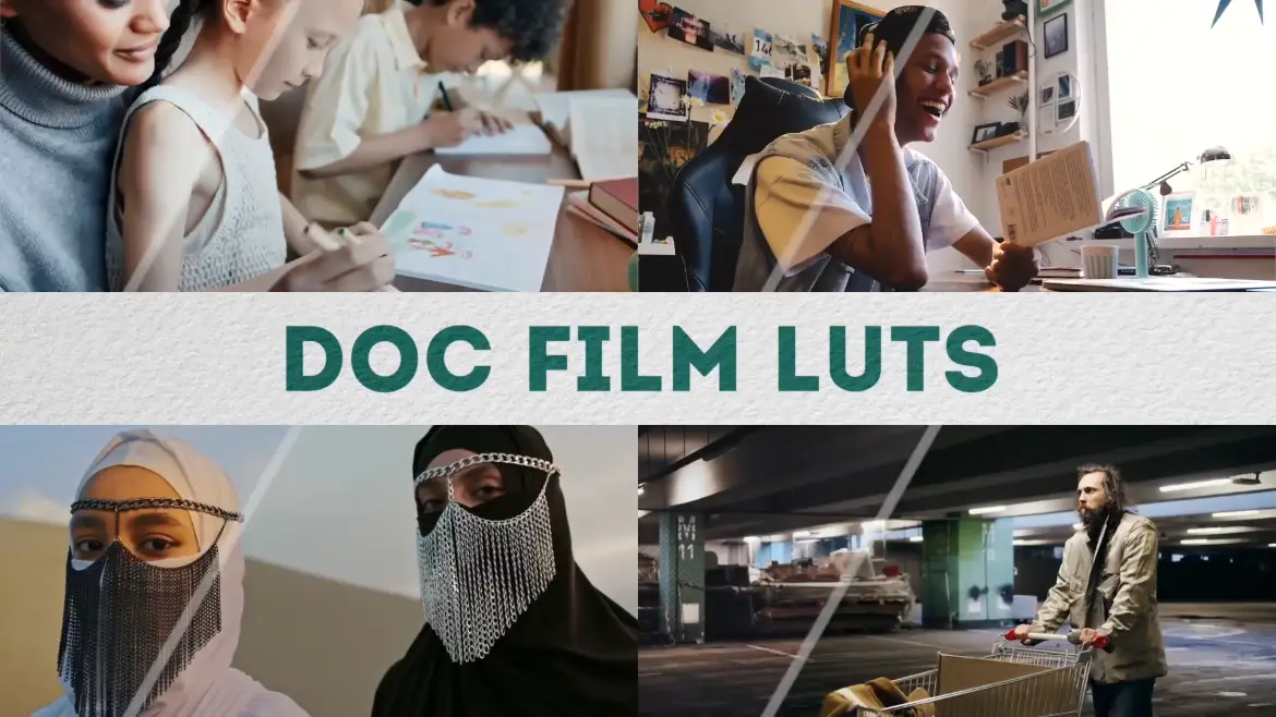 纪录片电影风格视频调色LUTs预设