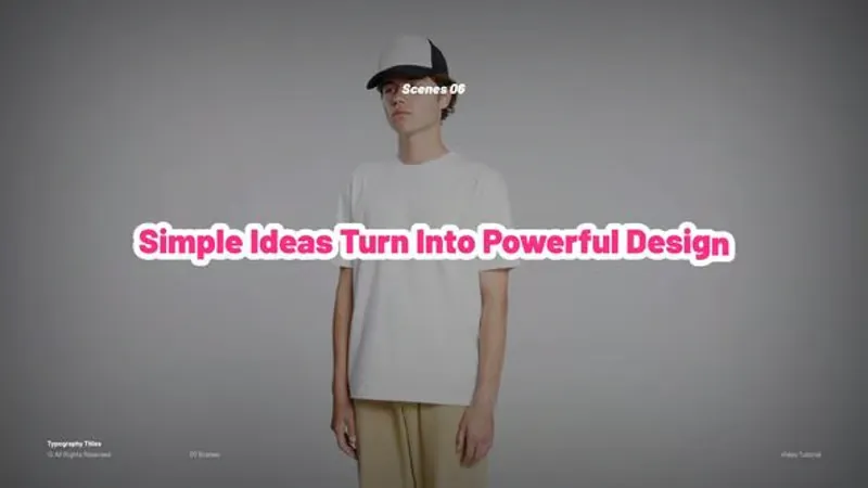 动态排版文字标题AE模板