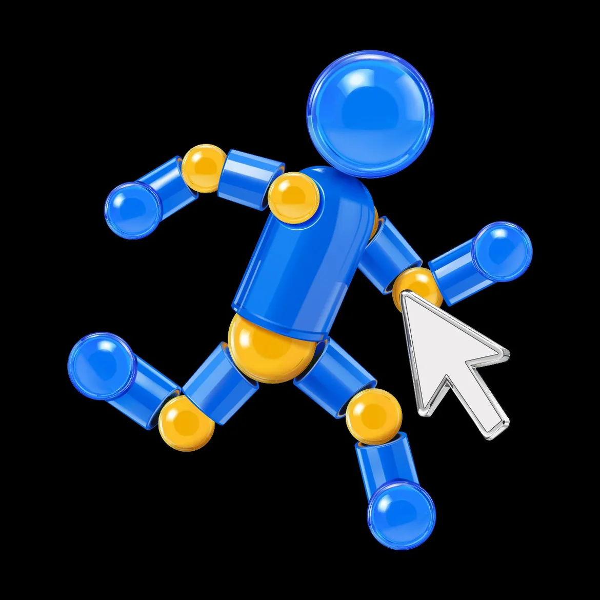 创意数字图标3D元素素材